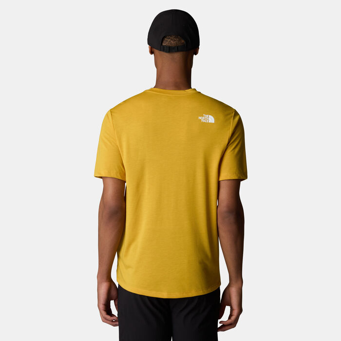 The North Face Men’s Foundation Mountain Coordinates T-Shirt yellow image number 1