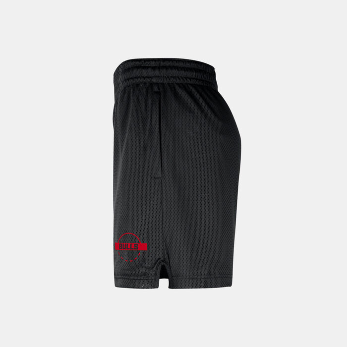 Nike Men's Chicago Bulls Mesh Basketball Shorts Black image number 2