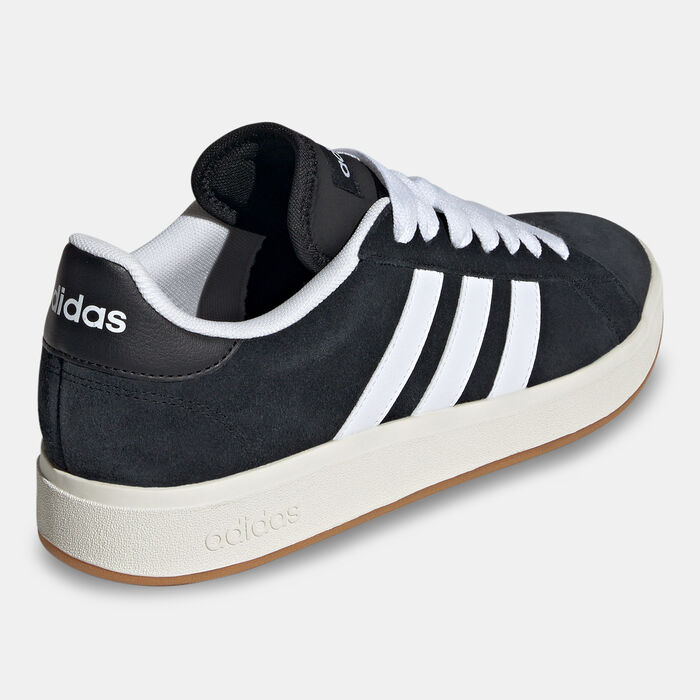 adidas Men's Grand Court Base 00s Shoes Black image number 2