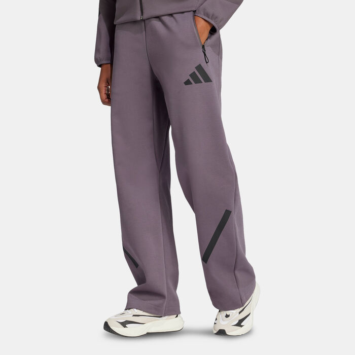 adidas Women's Z.N.E. Barrel Track Pants Grey adidas Women's Z.N.E. Barrel Track Pants Grey image number 0
