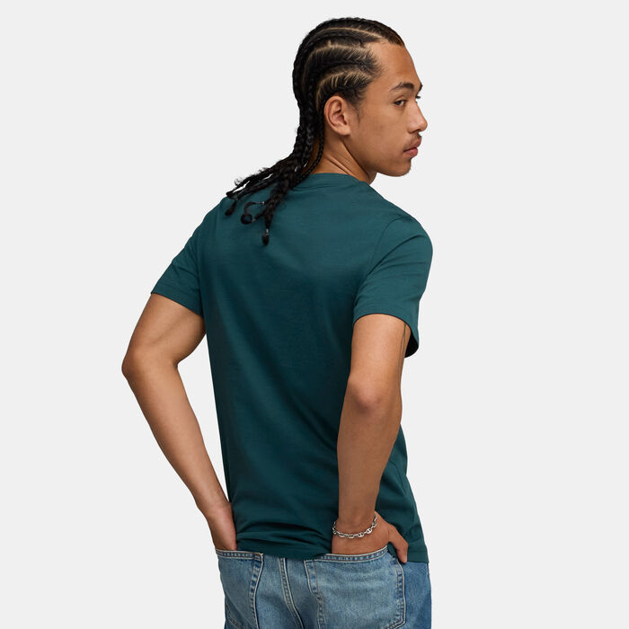 PUMA Men's Essentials No. 1 Logo T-Shirt Green PUMA Men's Essentials No. 1 Logo T-Shirt Green image number 1