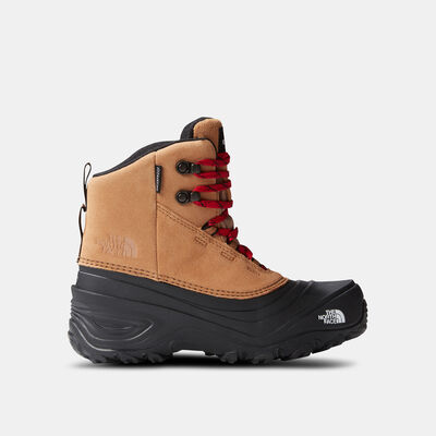 The North Face Kids' Chilkat V Lace Waterproof Boots Brown