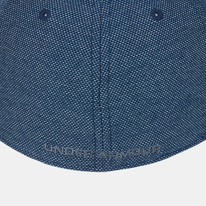 Under Armour Heathered Blitzing 3.0 Cap Blue Under Armour Heathered Blitzing 3.0 Cap Blue image number 1