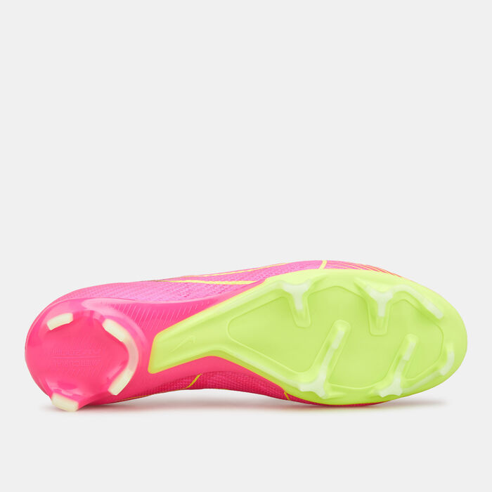 Nike Men's Mercurial Vapor 15 Pro Firm-Ground Football Shoes Pink Nike Men's Mercurial Vapor 15 Pro Firm-Ground Football Shoes Pink image number 4