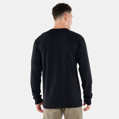 Vans Men's Off The Wall Classic Long Sleeve T-Shirt Black