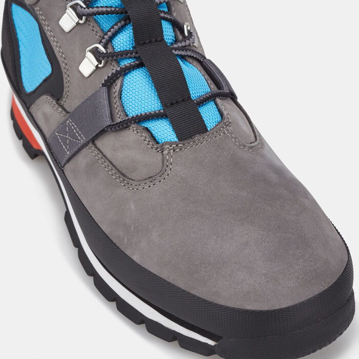 Timberland Men's Euro Hiker Waterproof Hiking Boot Grey image number 4