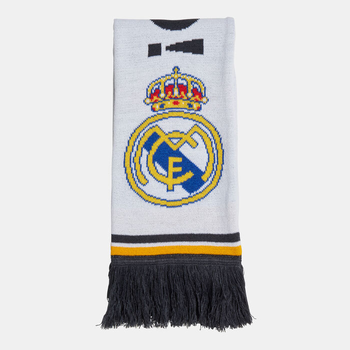 adidas Real Madrid Scarf White adidas Real Madrid Scarf White image number 0