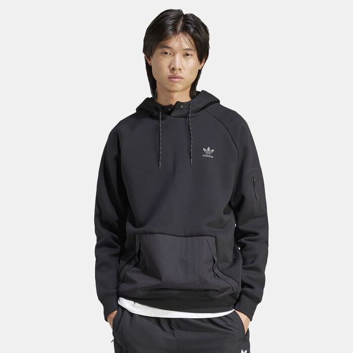 adidas Originals Men's Logo Hoodie Black adidas Originals Men's Logo Hoodie Black image number 0