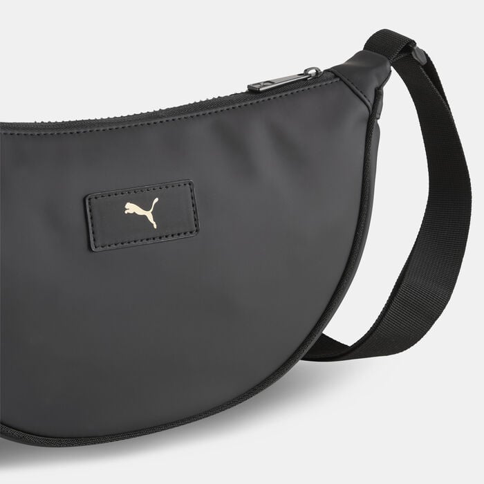 PUMA Essentials Moon Crossbody Bag Black PUMA Essentials Moon Crossbody Bag Black image number 2