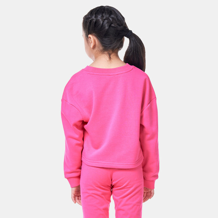 PUMA Kids' Power Sweatshirt Pink PUMA Kids' Power Sweatshirt Pink image number 1
