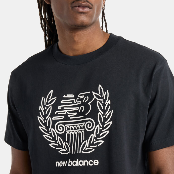 New Balance Men's Debut Sculpture T-Shirt Black New Balance Men's Debut Sculpture T-Shirt Black image number 3