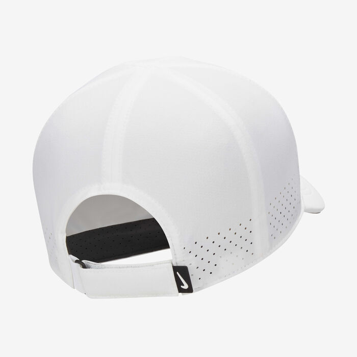 Nike Dri-FIT ADV Club Unstructured Tennis Cap White image number 1
