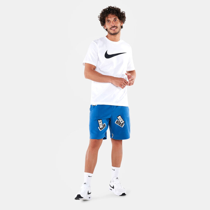 Nike Men's Sportswear Swoosh T-Shirt White image number 2