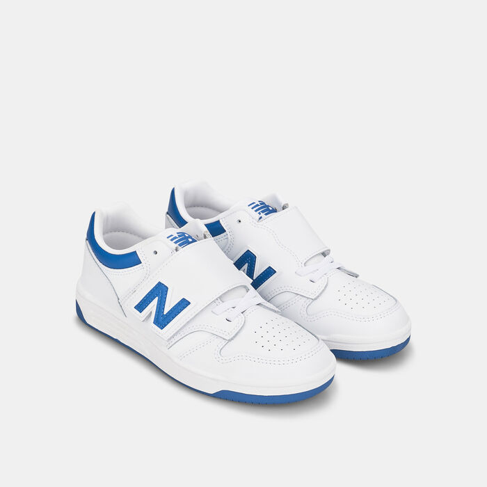 New Balance Kids' BB480 Velcro Shoes White image number 3