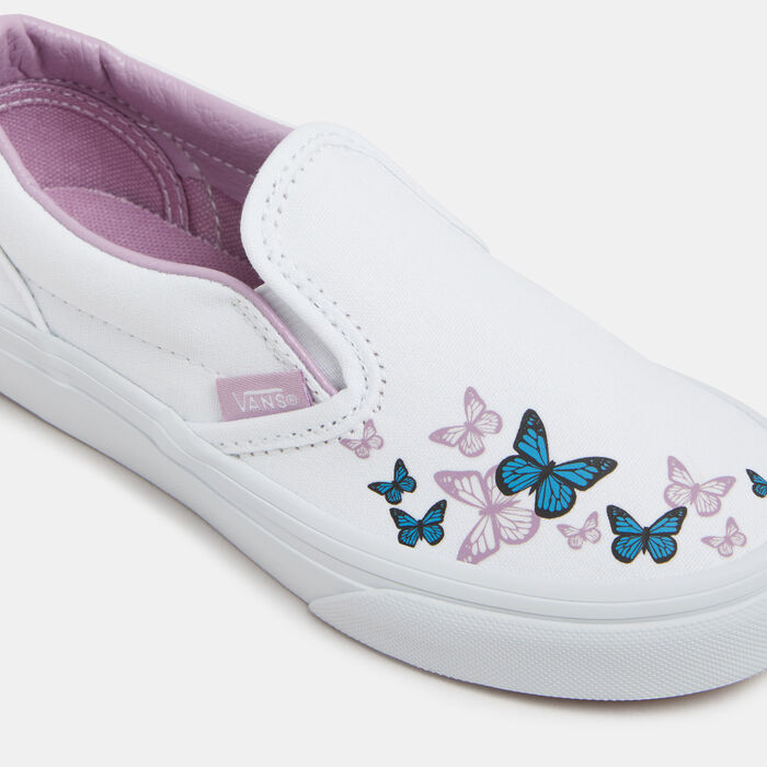 Vans Kids' Classic Slip-On Shoes (Younger Kids) White image number 4