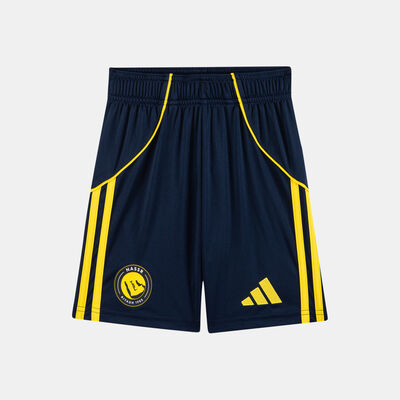 adidas Kids' Al Nassr 25/26 Home Replica Football Shorts Blue adidas Kids' Al Nassr 25/26 Home Replica Football Shorts Blue