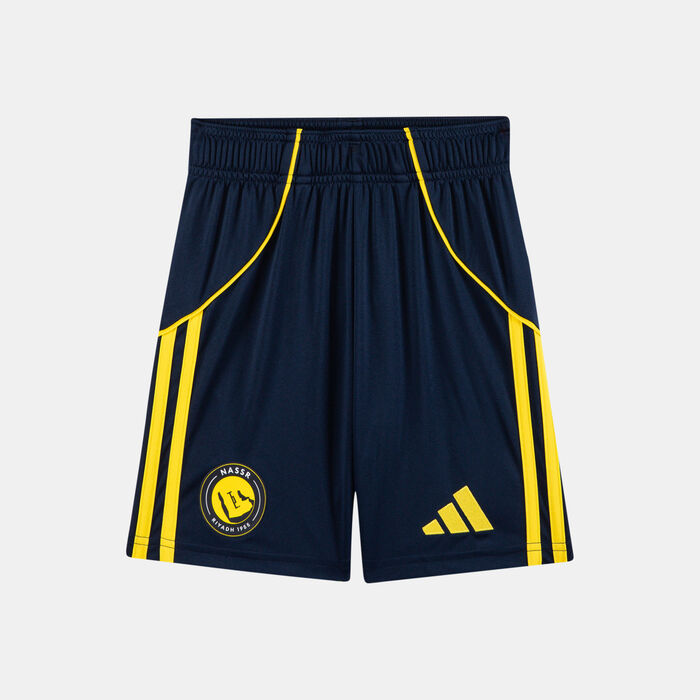 adidas Kids' Al Nassr 25/26 Home Replica Football Shorts Blue adidas Kids' Al Nassr 25/26 Home Replica Football Shorts Blue image number 0