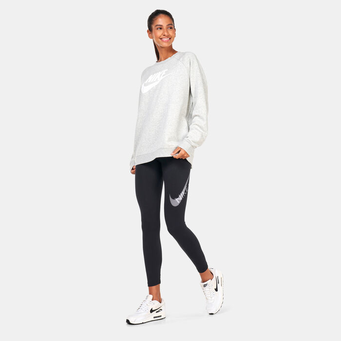 Nike Sportswear Swoosh Women's High-Waisted Leggings. Nike BE