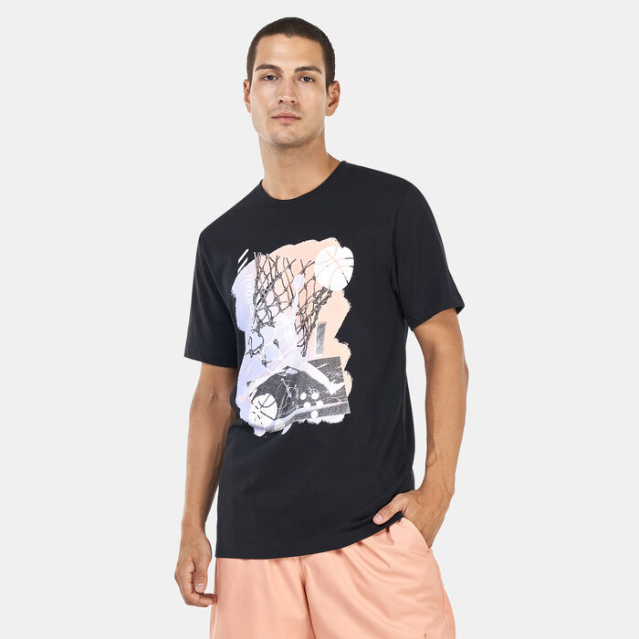 Jordan Men's Brand Graphic T-Shirt White Jordan Men's Brand Graphic T-Shirt White image number 0