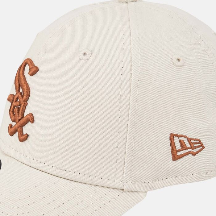 New Era Men's League Essentials 9FORTY Chicago White Sox Cap Beige New Era Men's League Essentials 9FORTY Chicago White Sox Cap Beige image number 2