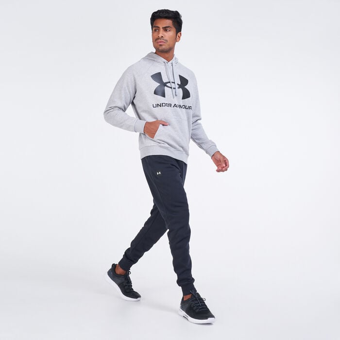 Under Armour Men's UA Rival Fleece Sweatpants Black Under Armour Men's UA Rival Fleece Sweatpants Black image number 2