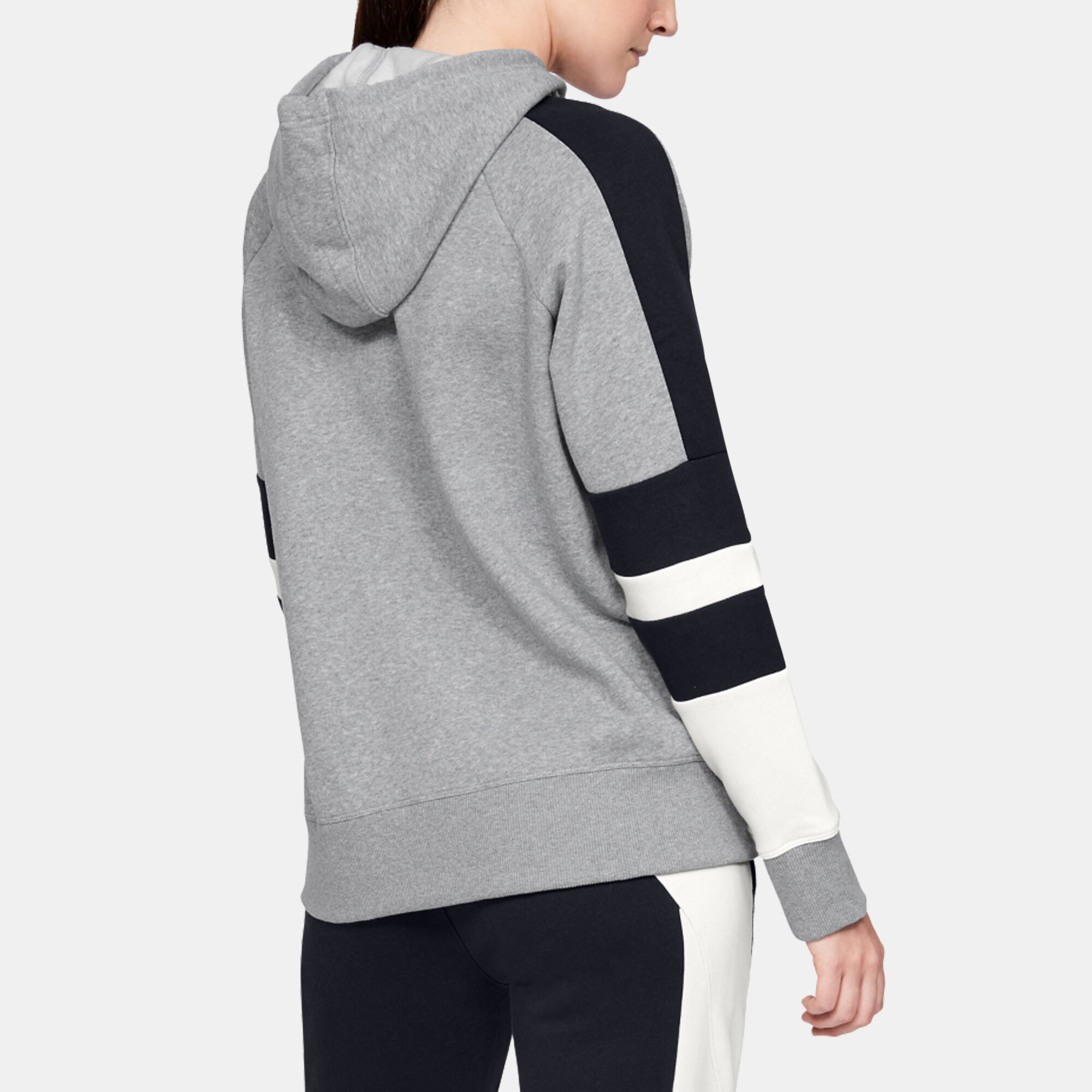 Under armour women's novelty 2025 armour fleece funnel neck