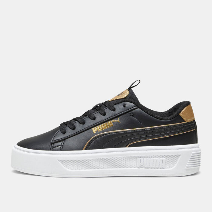 PUMA Women's Smash Platform v3 Pop Up Shoe Black image number 0