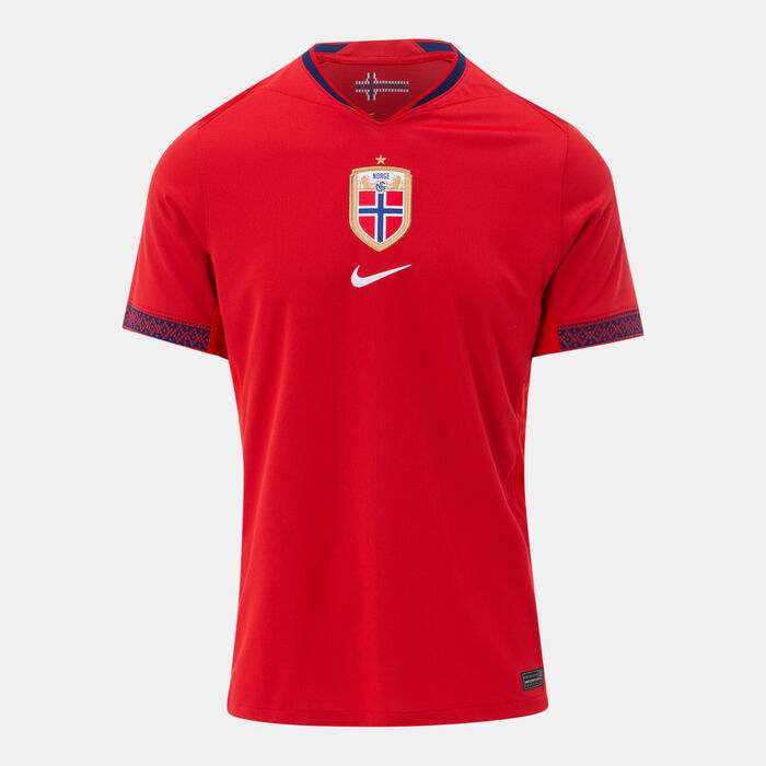 Nike Men's Norway 2025 Home Replica Football Jersey (Women's Team) Red Nike Men's Norway 2025 Home Replica Football Jersey (Women's Team) Red image number 0