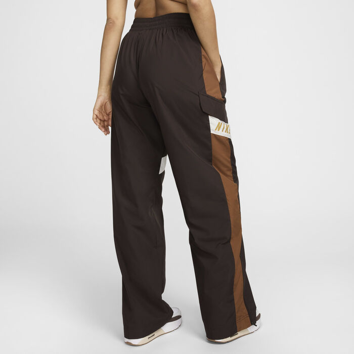Nike Women's Sportswear High-Waisted Trousers Brown Nike Women's Sportswear High-Waisted Trousers Brown image number 1