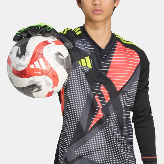 adidas Men's Predator Pro Football Goalkeeper Gloves Black adidas Men's Predator Pro Football Goalkeeper Gloves Black image number 4