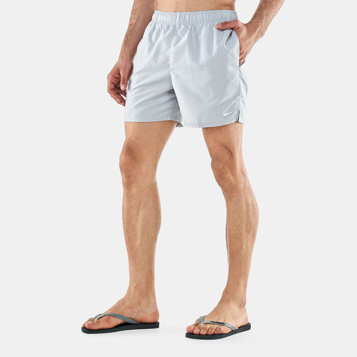 Nike Swim Men's Essential Lap Volley Swim Shorts Grey Nike Swim Men's Essential Lap Volley Swim Shorts Grey image number 0