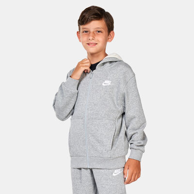 Nike Kids' Sportswear Full Zip Hoodie Grey