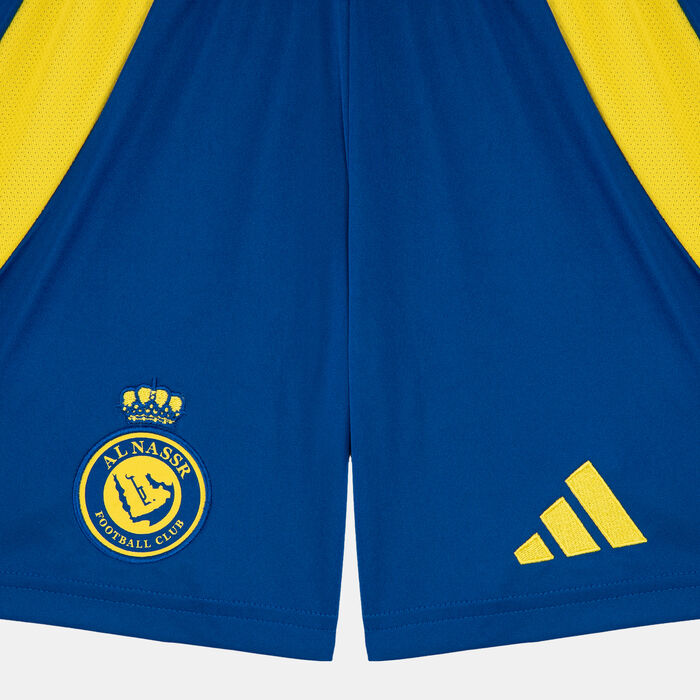 adidas Kids' Al Nassr 24/25 Home Football Shorts yellow image number 2