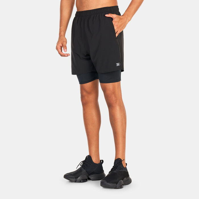 Sun and Sand Sports Men's Hybrid Shorts Black Sun and Sand Sports Men's Hybrid Shorts Black image number 0
