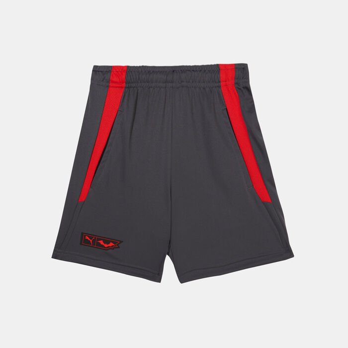 PUMA Kids' x BATMAN Football Training Shorts Black image number 0