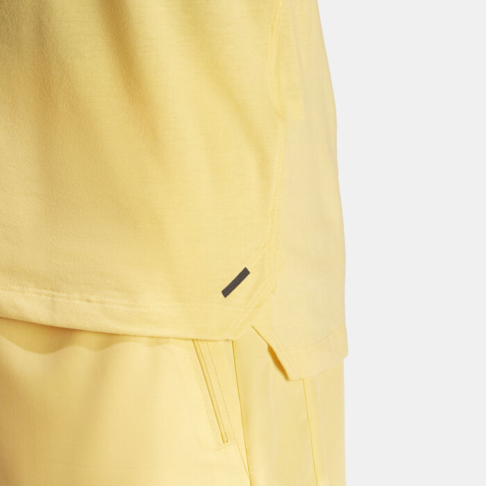 adidas Men's Logo Training T-Shirt Orange image number 4