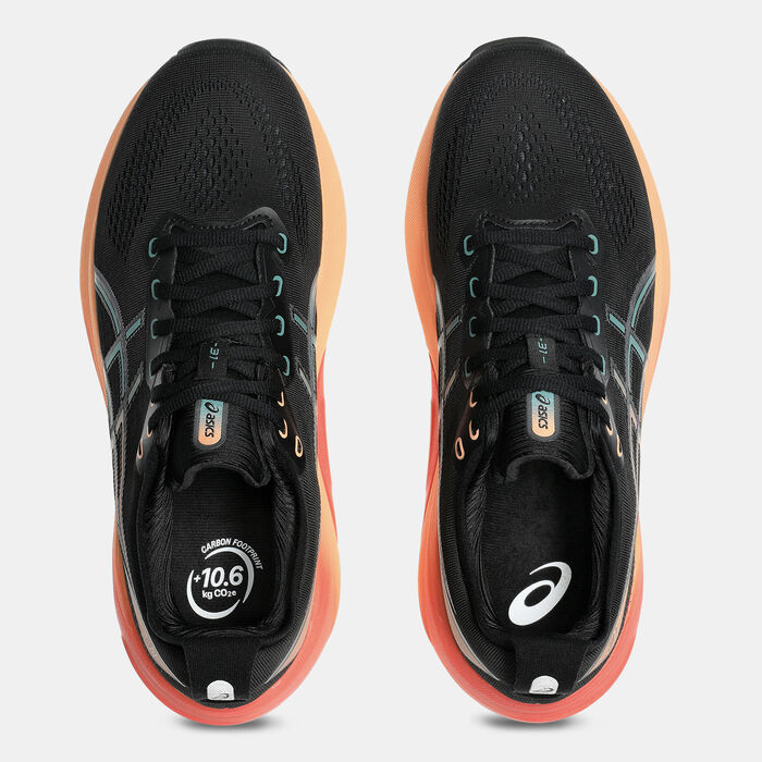 ASICS Men's GEL-KAYANO 31 Running Shoes Black image number 4