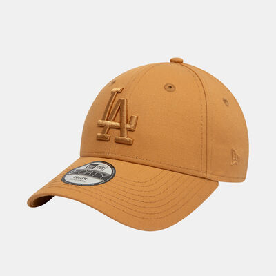 New Era Kids' MLB Los Angeles Dodgers League Essential 9FORTY Cap Beige