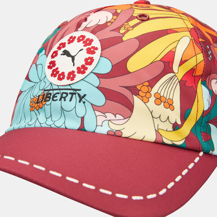 PUMA Women's x LIBERTY Cap Red PUMA Women's x LIBERTY Cap Red image number 2
