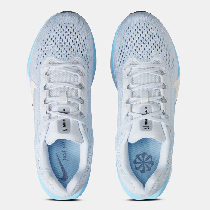 Nike Women's Winflo 11 Road Running Shoes Blue Nike Women's Winflo 11 Road Running Shoes Blue image number 4