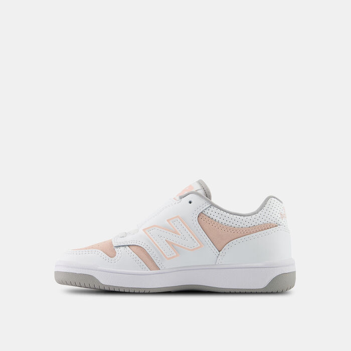 New Balance Kids' BB480 Shoes White New Balance Kids' BB480 Shoes White image number 2