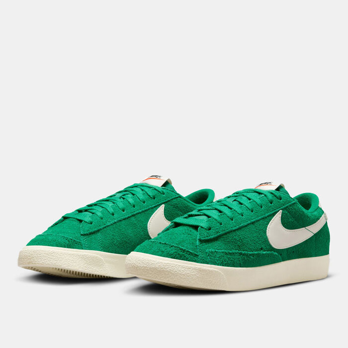 Nike Women's Blazer Low '77 Vintage Shoes Green Nike Women's Blazer Low '77 Vintage Shoes Green image number 1