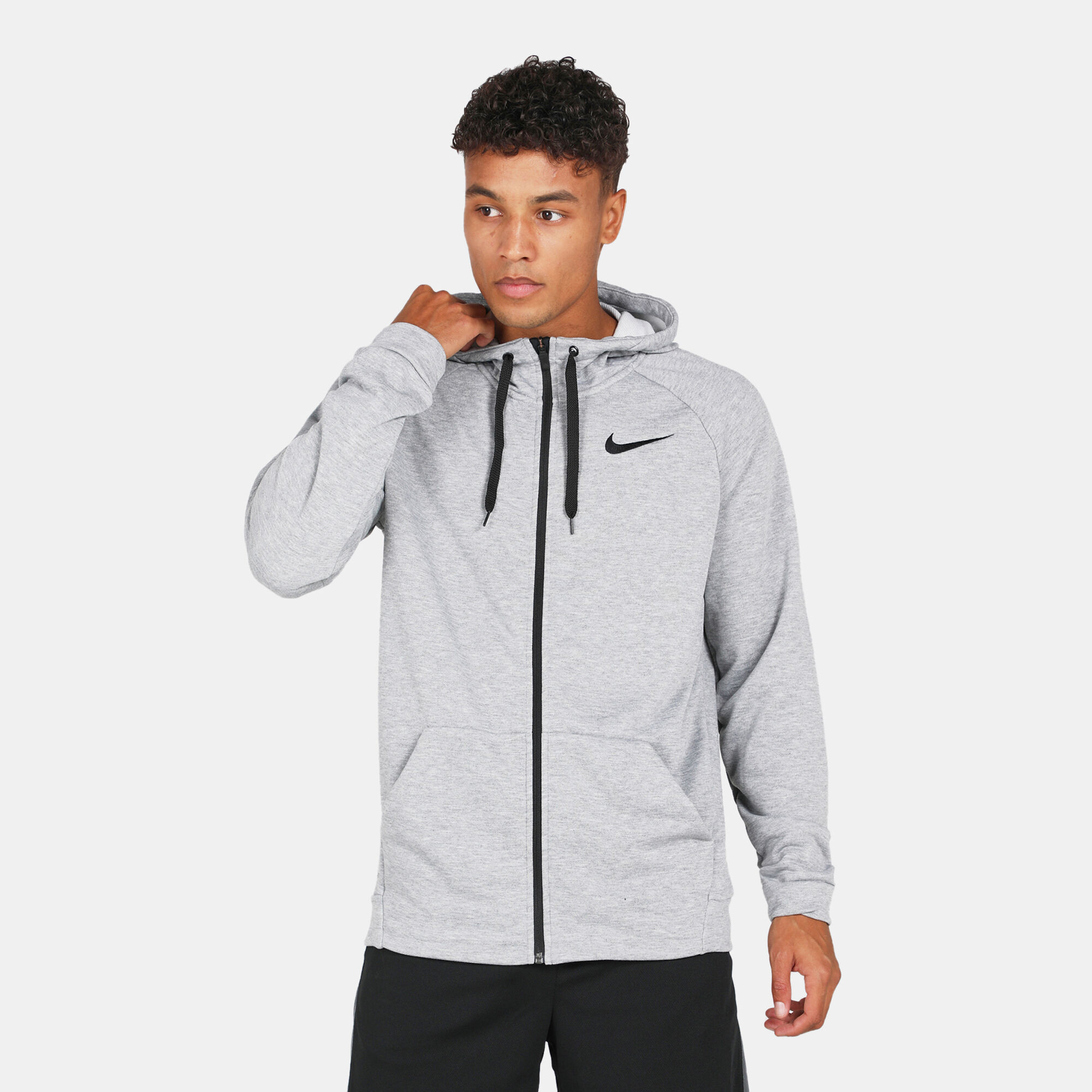 nike dry men's fleece full zip hoodie