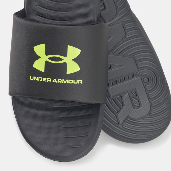 Under Armour Men's Ansa Fixed Slides Black Under Armour Men's Ansa Fixed Slides Black image number 2
