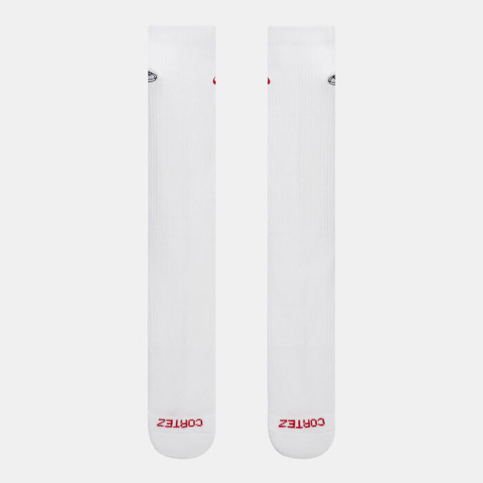 Nike Men's Everyday Cushioned Crew Socks (1 Pair) White Nike Men's Everyday Cushioned Crew Socks (1 Pair) White image number 1