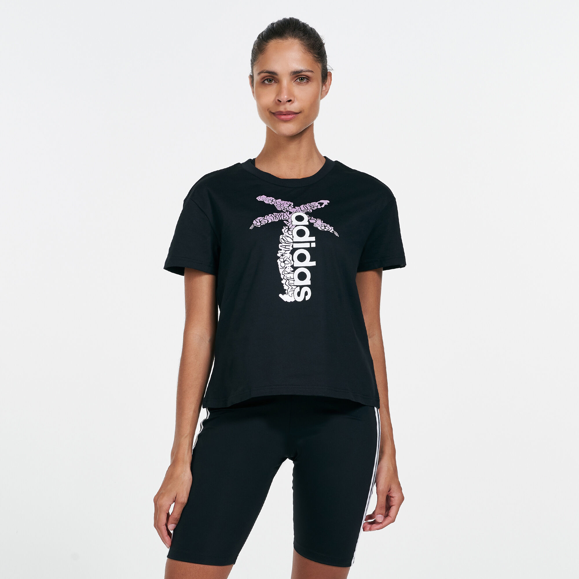 Adidas palm tree t shirt hotsell