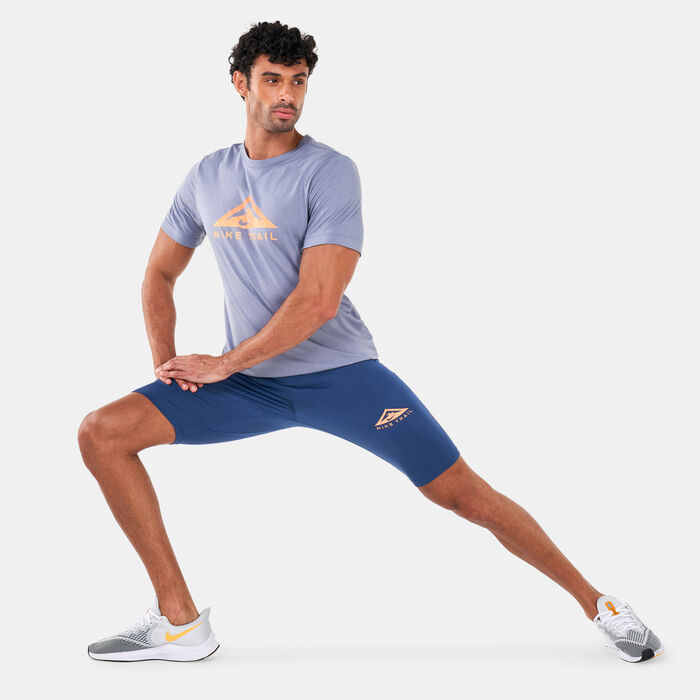 Nike Men's Dri-FIT Trail Shorts Blue Nike Men's Dri-FIT Trail Shorts Blue image number 2