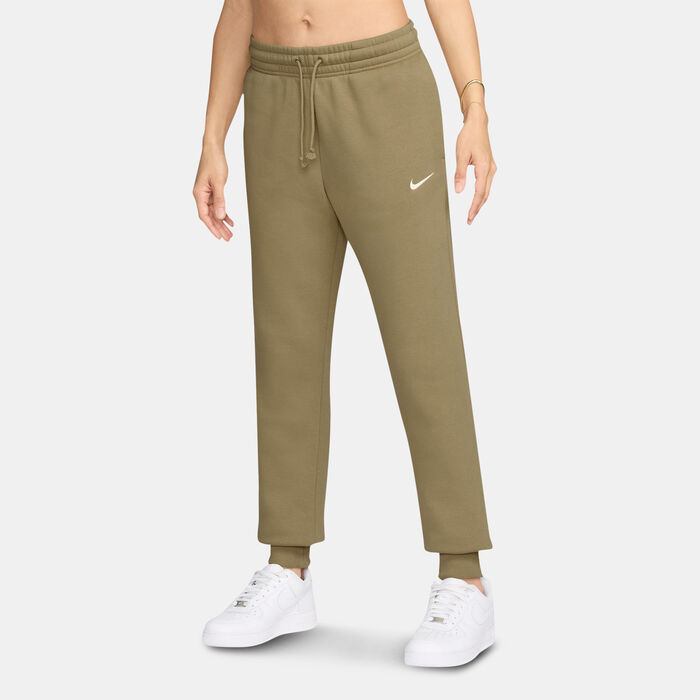 Nike Women's Sportswear Phoenix Fleece Sweatpants Brown image number 0