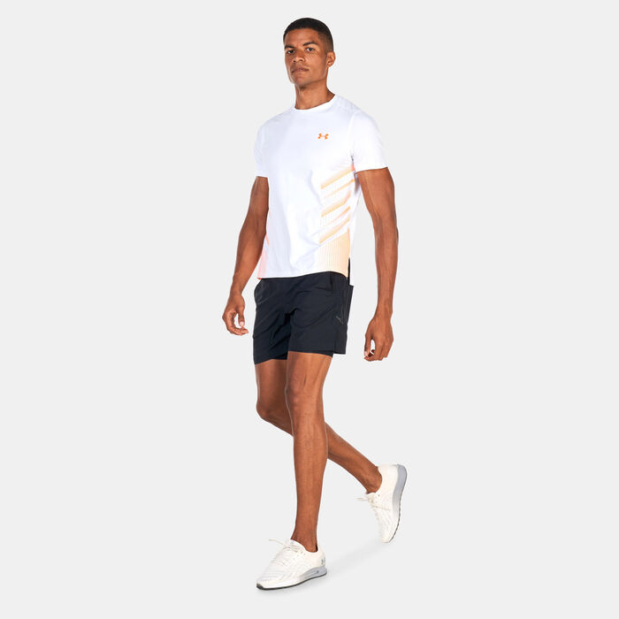 Under Armour Men's UA Launch Elite 2-in-1 Running Shorts (7 inches) Black Under Armour Men's UA Launch Elite 2-in-1 Running Shorts (7 inches) Black image number 2