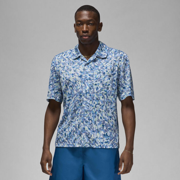 Jordan Men's Essentials Poolside Top Blue Jordan Men's Essentials Poolside Top Blue image number 0